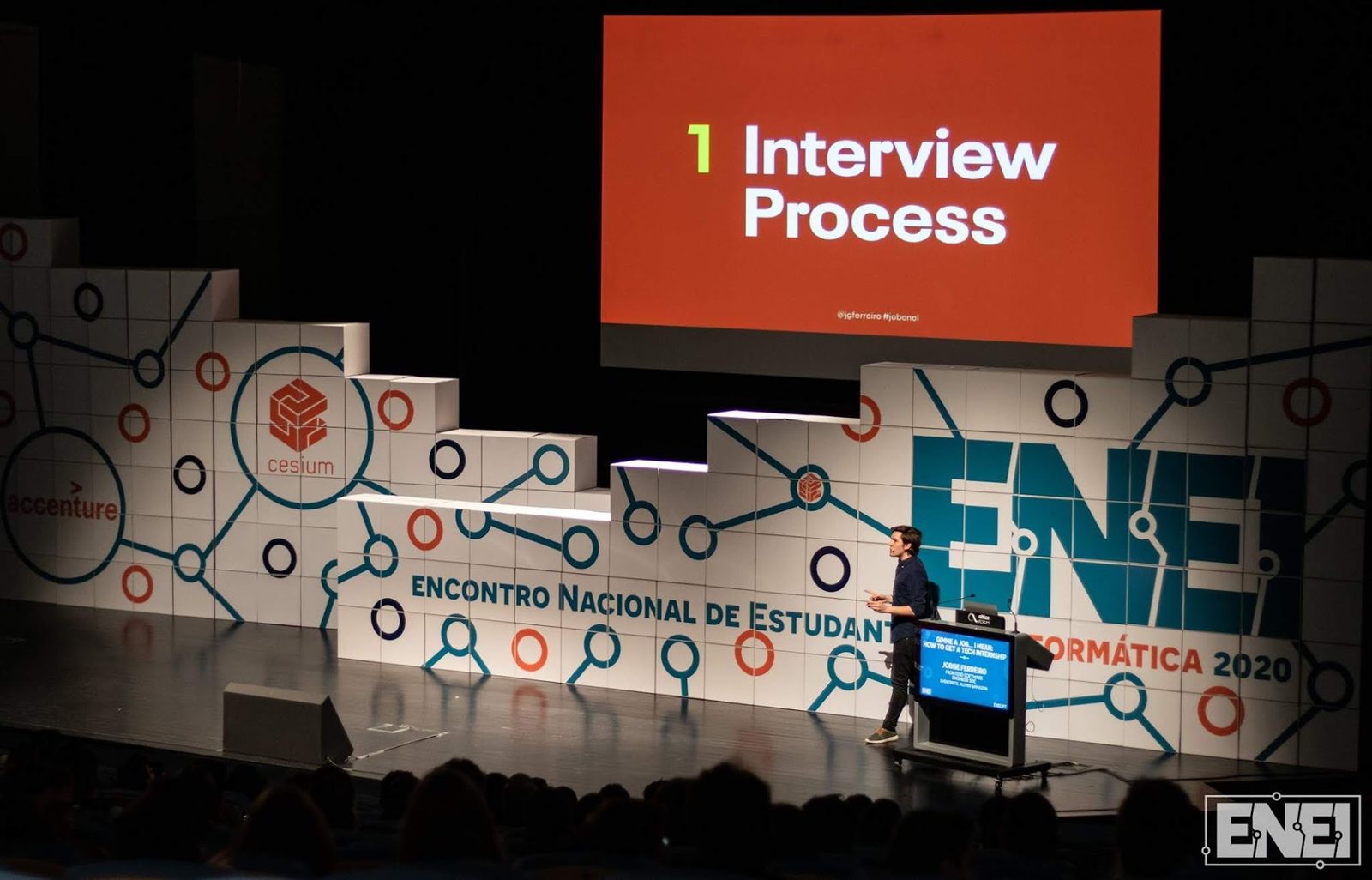 ENEI talk on breaking into big tech