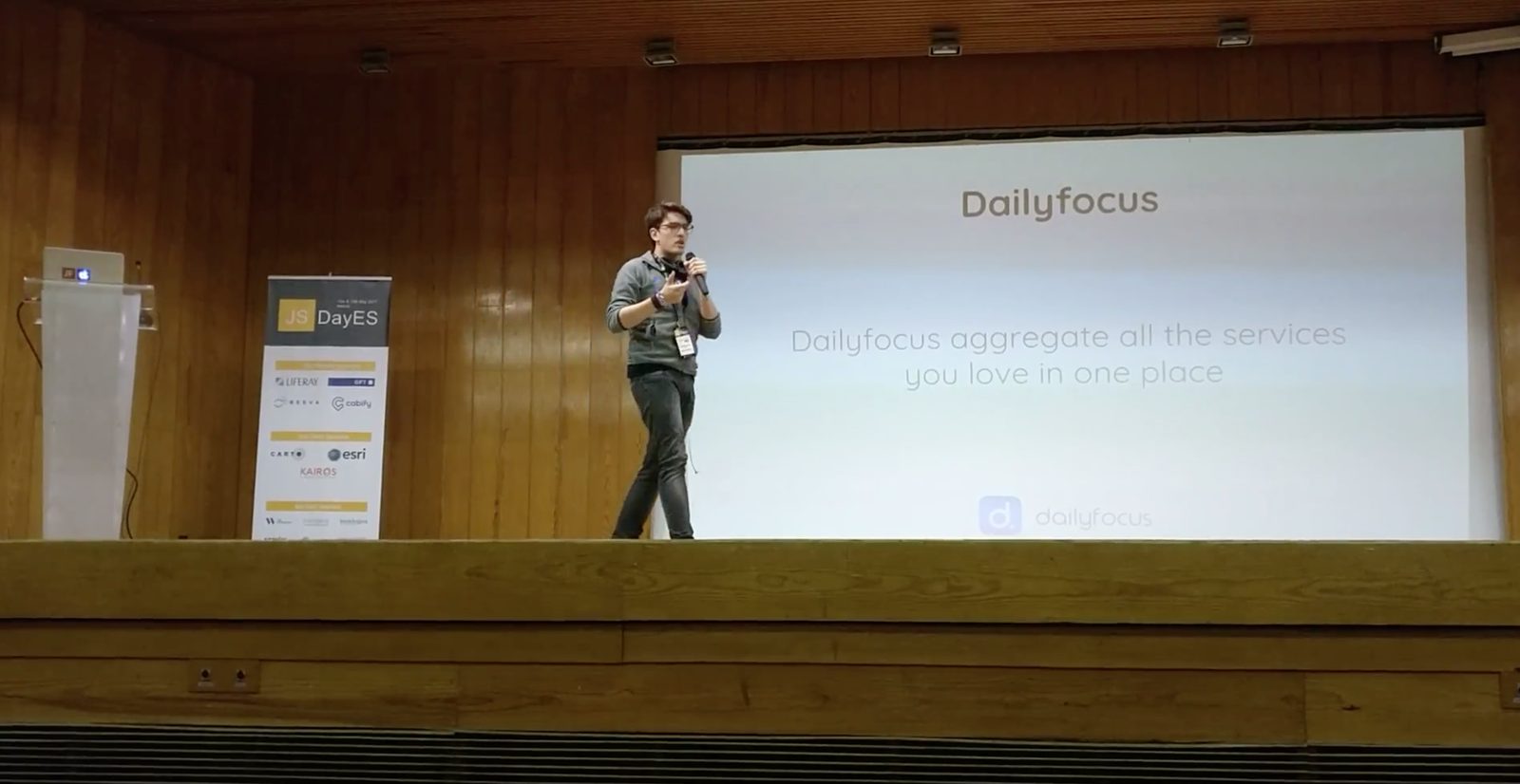 Speaking at a developer meetup