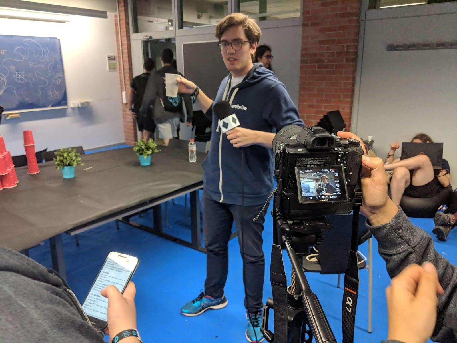 Tech talk with the audience