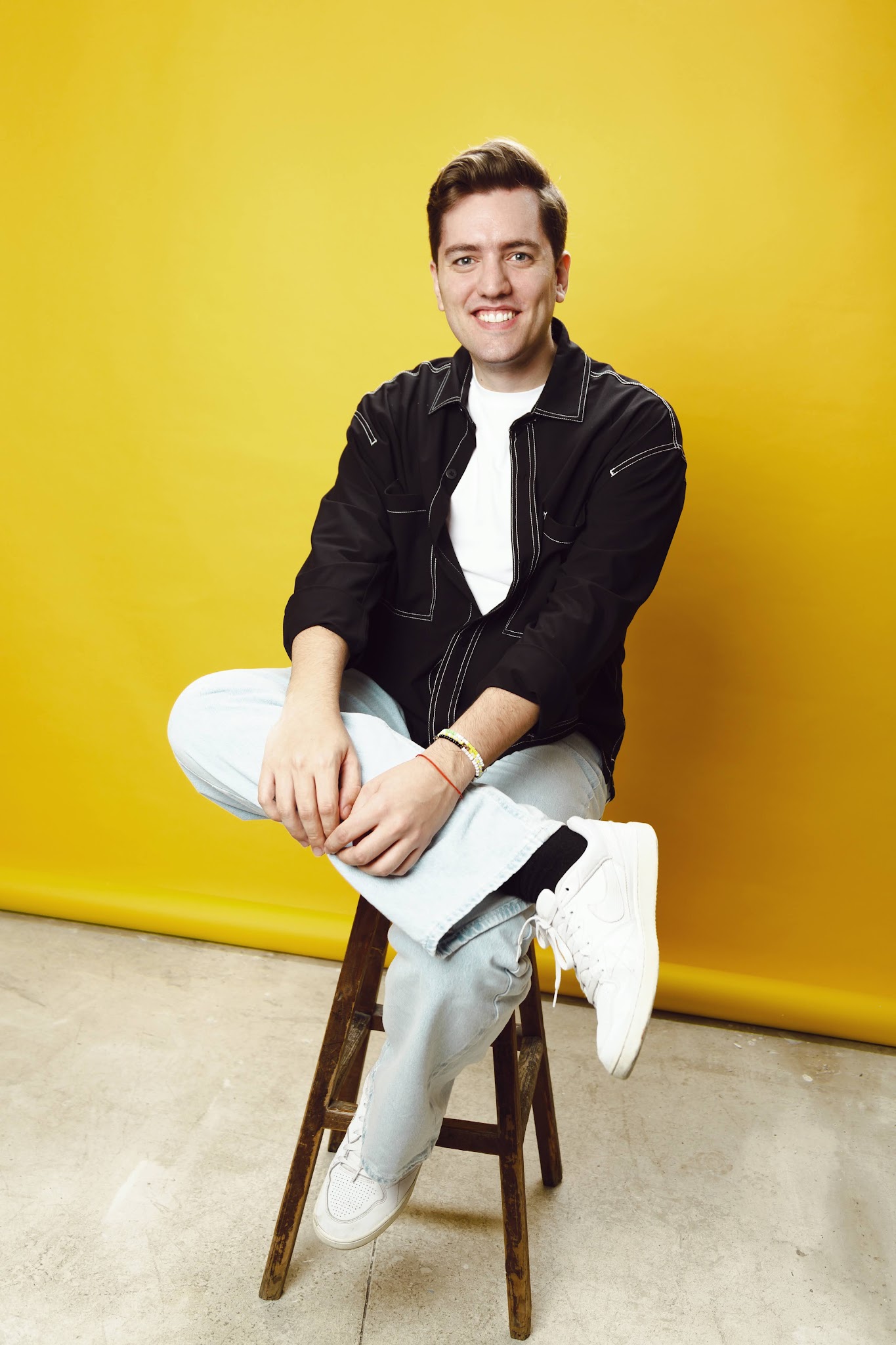 Studio portrait of Jorge Ferreiro